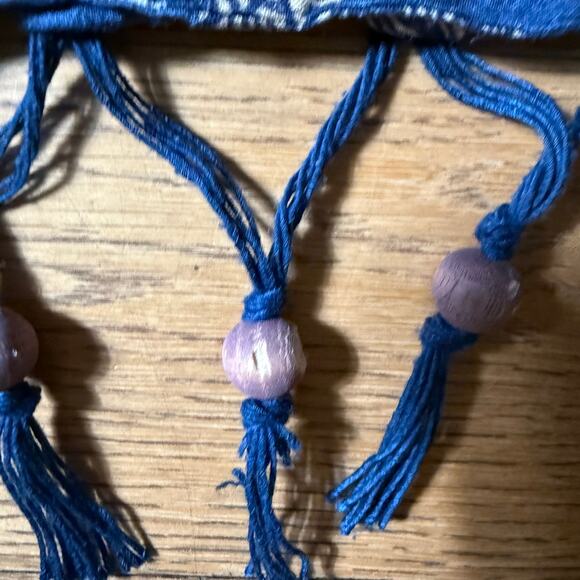 VTG Stefano International Women Vest SZ 26/28 Fringe Beads Art to Wear Abstract - Picture 6 of 10